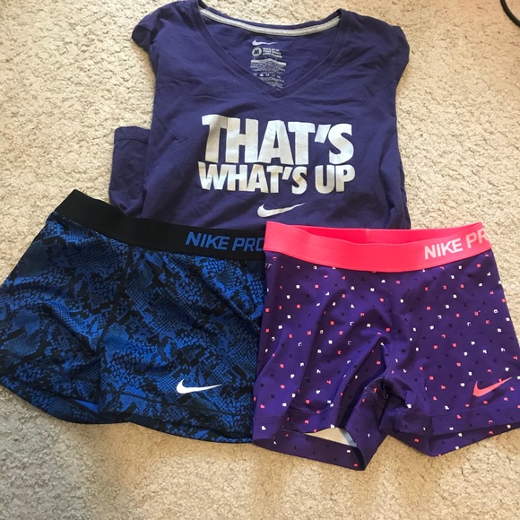 Nike Other - Nike Pro and Shirt Bundle!